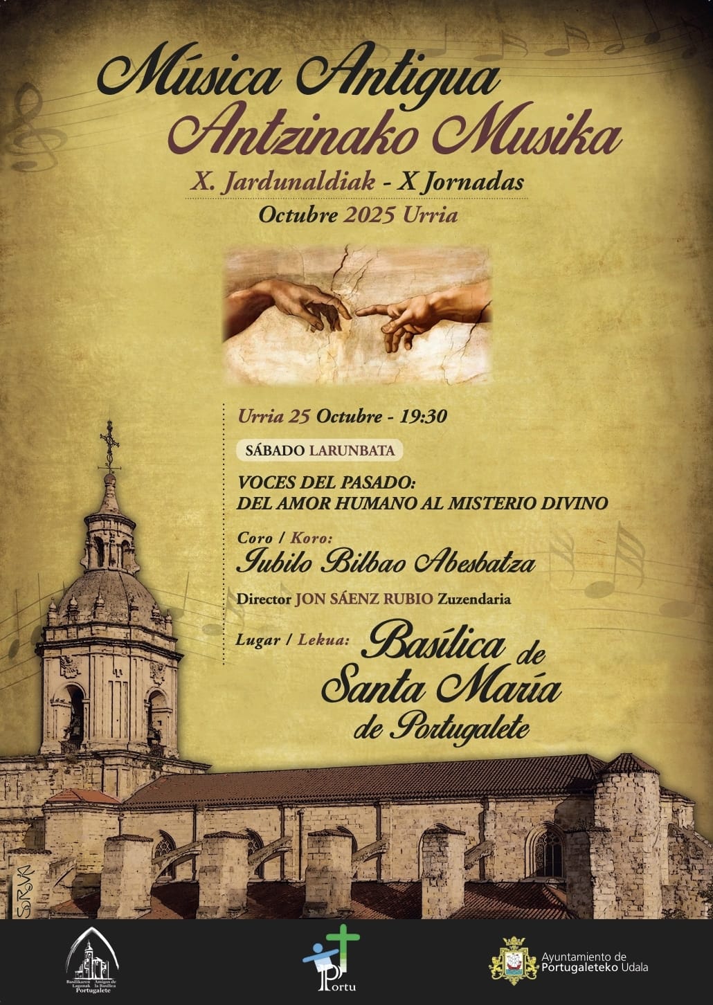 X JORNADAS DE MÚSICA ANTIGUA  cartel